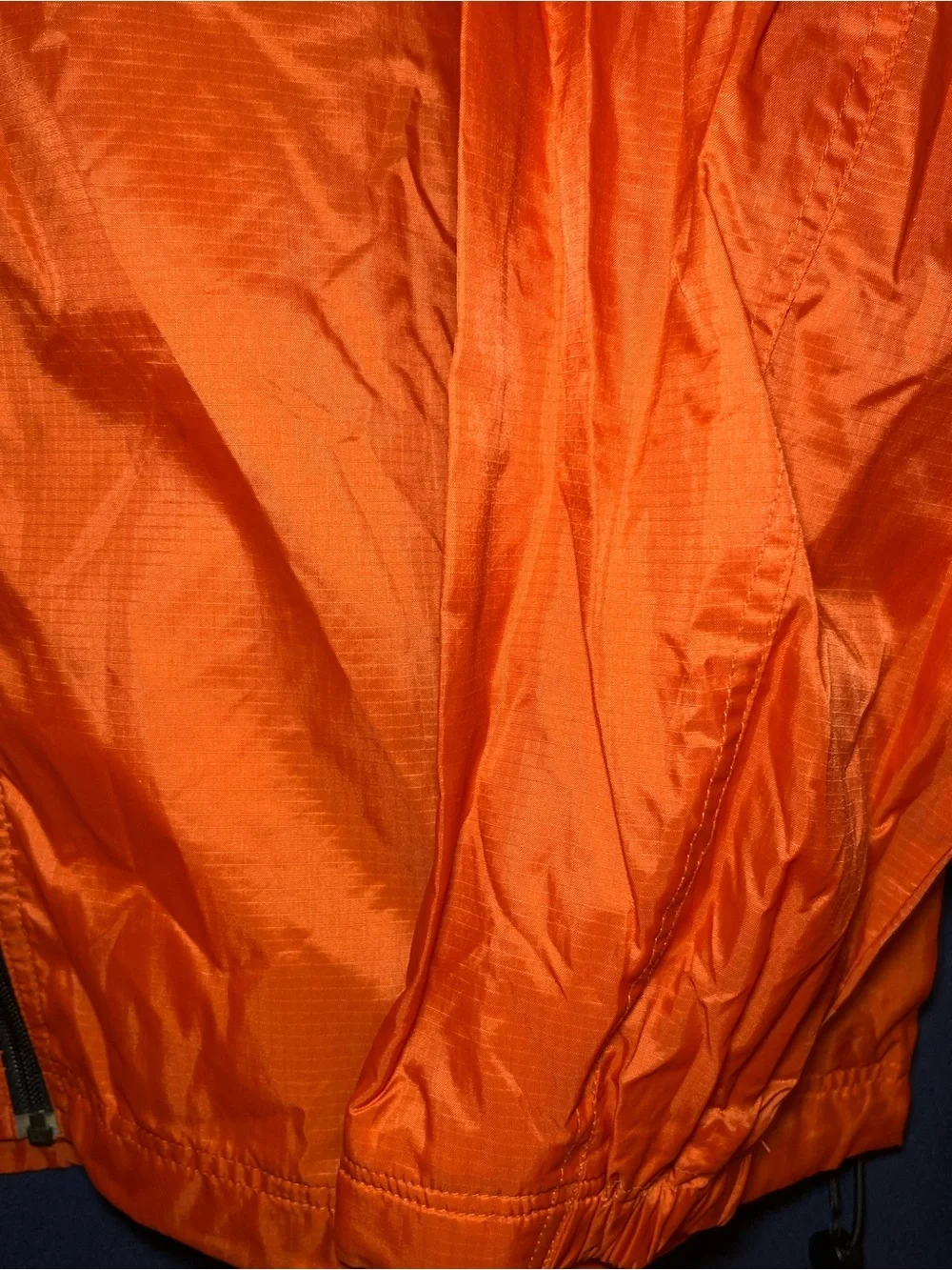 Authentic Y2K Champs Men's Orange Lightweight Windbreaker Jacket/pant set